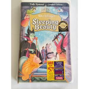 Sleeping Beauty Limited Edition VHS 9511 Disney Masterpiece 1997 NEW Sealed Y2K